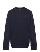 Dhm Lb Crew Tops Sweatshirts & Hoodies Sweatshirts Navy U.S. Polo Assn...