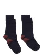 2-Pack Knee Stockings Socks & Tights Socks Navy FUB