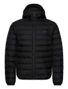 Hooded Insulated Jacket Foret Jakke Black Fred Perry