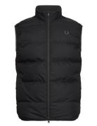 Insulated Gilet Vest Black Fred Perry