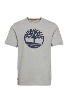 Kennebec River Tree Logo Short Sleeve Tee Medium Grey Heather Tops T-K...