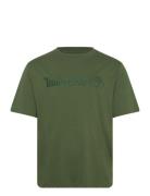 Hampthon Short Sleeve Tee Black Forest Green Tops T-Kortærmet Skjorte ...