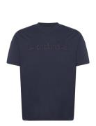 Hampthon Short Sleeve Tee Dark Sapphire Tops T-Kortærmet Skjorte Navy ...