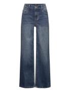 Nlfteppi Dnm Nw Wide Pant Noos Bottoms Jeans Wide Jeans Blue LMTD