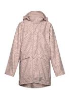 October Jacket Outerwear Rainwear Jackets Pink MarMar Copenhagen