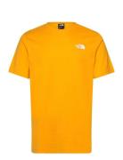 M S/S Redbox Tee Sport T-Kortærmet Skjorte Yellow The North Face