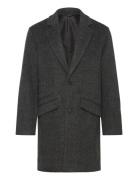 Jjhays Wool Blend Coat Uldfrakke Frakke Grey Jack & J S