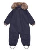 Baby Snowsuit W. Fake Fur Outerwear Coveralls Snow-ski Coveralls & Set...