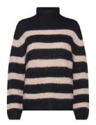 Syringabbtika Knit Tops Knitwear Jumpers Black Bruuns Bazaar