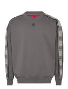 Dustrip_Rb Designers Sweatshirts & Hoodies Sweatshirts Grey HUGO