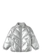 Nkfmisty Puffer Jacket Foret Jakke Silver Name It