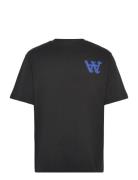 Wwasa Gothic T-Shirt Tops T-Kortærmet Skjorte Black Double A By Wood W...