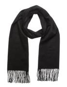 Highland Scarf Accessories Scarves Winter Scarves Black Balmuir