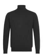 Inancona Roll Neck Tops Knitwear Turtlenecks Black INDICODE