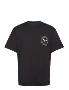 Toby T-Shirt Tops T-Kortærmet Skjorte Black Fat Moose