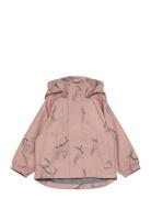 Manu Jacket Outerwear Rainwear Jackets Pink Liewood