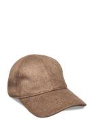 Cap Wool Look Accessories Headwear Caps Brown Lindex