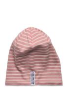 Topline Fleece Cap Pink/Offwhite 06 M 5-6 Year Accessories Headwear Ha...