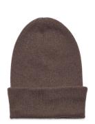 Helsinki Beanie Accessories Headwear Beanies Brown Mp Denmark