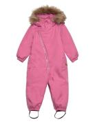 North Snowsuit Outerwear Coveralls Snow-ski Coveralls & Sets Pink Gugg...