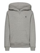 Fleece Hoodie Tops Sweatshirts & Hoodies Hoodies Grey Ralph Lauren Kid...