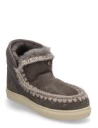 Eskimo Sneaker Shoes Boots Ankle Boots Ankle Boots Flat Heel Grey MOU