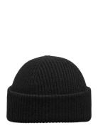 Slhmason Merino Sailor Wool Beanie Accessories Headwear Beanies Black ...