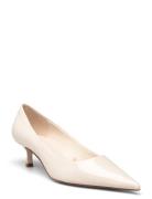 Kitten Heel Shoes Shoes Heels Pumps Classic Cream Mango