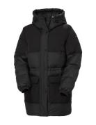 W Escape Down Parka Outerwear Parka Coats Black Helly Hansen