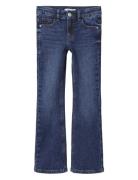 Nkfpolly Skinny Boot Jeans 8245-Md D Bottoms Jeans Wide Jeans Blue Nam...