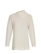 Mschevonna Nenaya Pullover Tops Knitwear Jumpers Beige MSCH Copenhagen