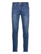 Superflex Tapered Fit Jeans Bottoms Jeans Tapered Blue Lindbergh