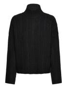 Ihmylle Ls5 Tops Knitwear Turtleneck Black ICHI