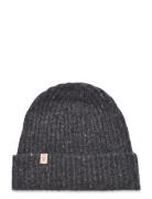 Wool Mix Beanie Accessories Headwear Beanies Grey Revolution