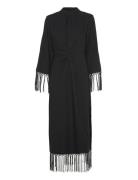 Ellie Dress Maxikjole Festkjole Black MAUD