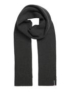 Essential Logo Knitted Scarf Accessories Scarves Winter Scarves Grey S...