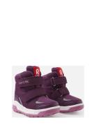 Reimatec Shoes, Qing Sport Winter Boots Winter Boots W. Velcro Purple ...