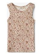 Wool Singlet Iggy Tops T-shirts Sleeveless Pink Wheat