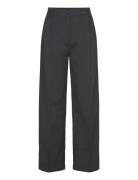 High Waist Wide Leg Trousers Bottoms Trousers Wide Leg Black Monki