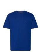 Ess Seasonal Reg Fit Solid Tee Tops T-Kortærmet Skjorte Blue Tommy Hil...