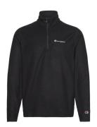 Half Zip Top Tops Sweatshirts & Hoodies Sweatshirts Black Champion