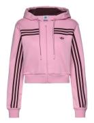 Shrt Fz Fl Hood Tops Sweatshirts & Hoodies Hoodies Pink Adidas Origina...