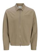 Jprblaezra Overshirt Styd Aw24 Tops Overshirts Beige Jack & J S