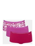 Sloggi Go Crush Short C3P Hipsters Undertøj Pink Sloggi