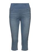 Capri Pants From Freequent In A Lovely Denim Fabric. The Pants Are Sim...
