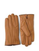 William Accessories Gloves Finger Gloves Beige Hestra