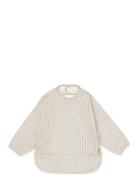 Sleeved Bib Baby & Maternity Baby Feeding Bibs Long Sleeve Bib Grey Ca...