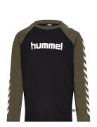 Hmlboys T-Shirt L/S Sport T-shirts Long-sleeved T-Skjorte Khaki Green ...