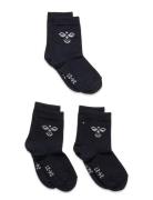 Sutton 3-Pack Sock Sport Socks & Tights Socks Blue Hummel