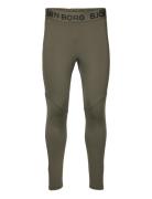 Borg Tights Sport Running-training Tights Khaki Green Björn Borg